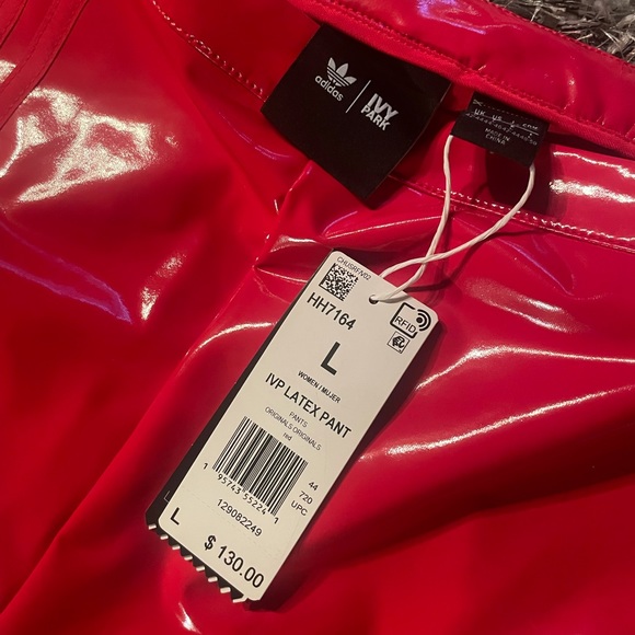 IVY PARK / IVY HEART faux latex straight leg pants - Picture 6 of 7